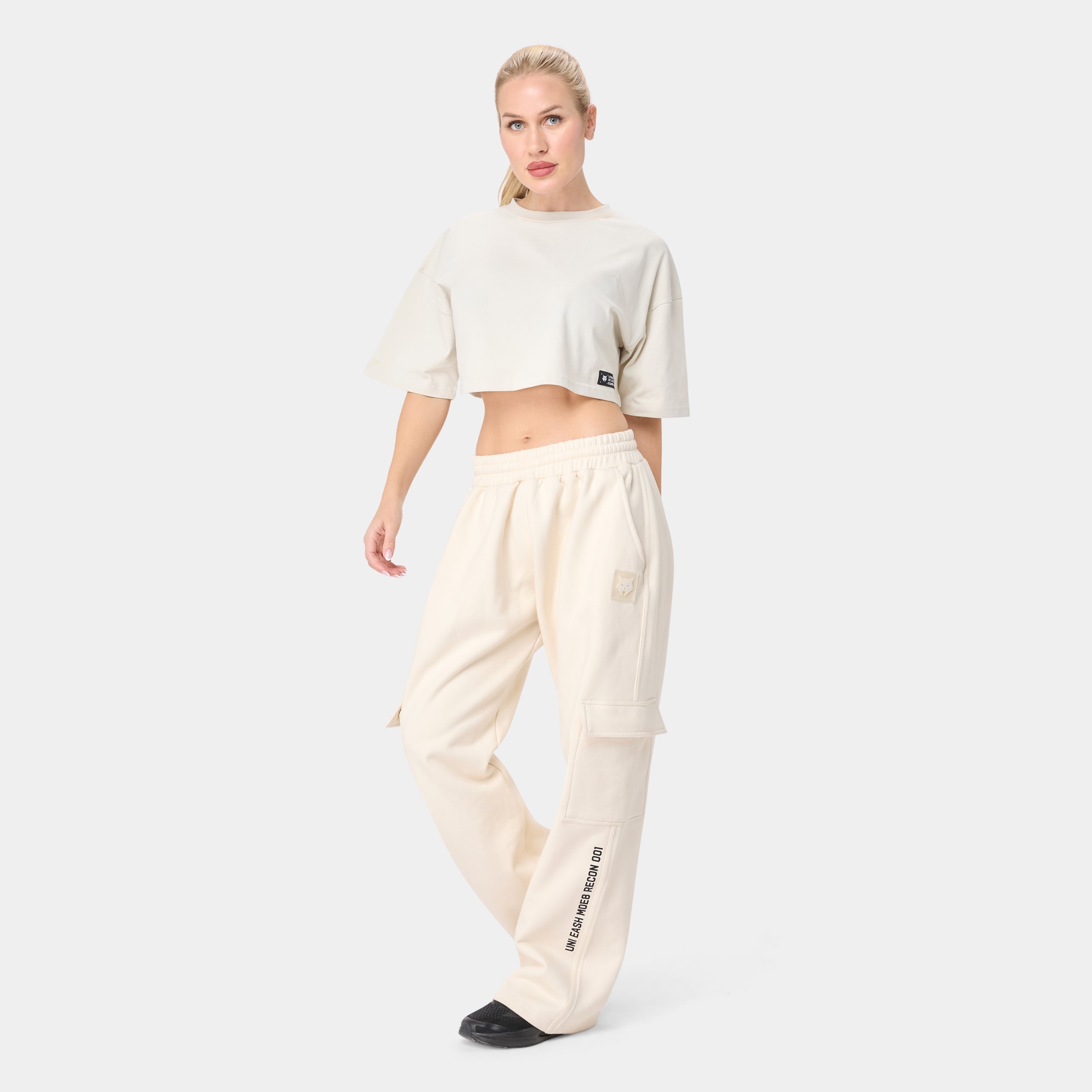 ALPHAFEM.08 CROP TOP — Tactical Beige - Acid.ca Streetwear