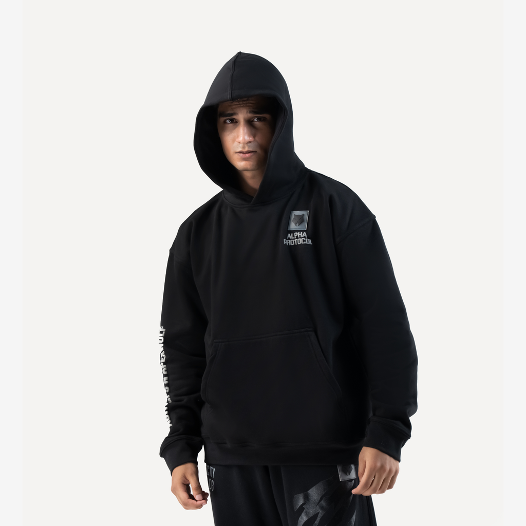 ALPHA PROTOCOL TOP — WAR BLACK - Acid.ca Streetwear