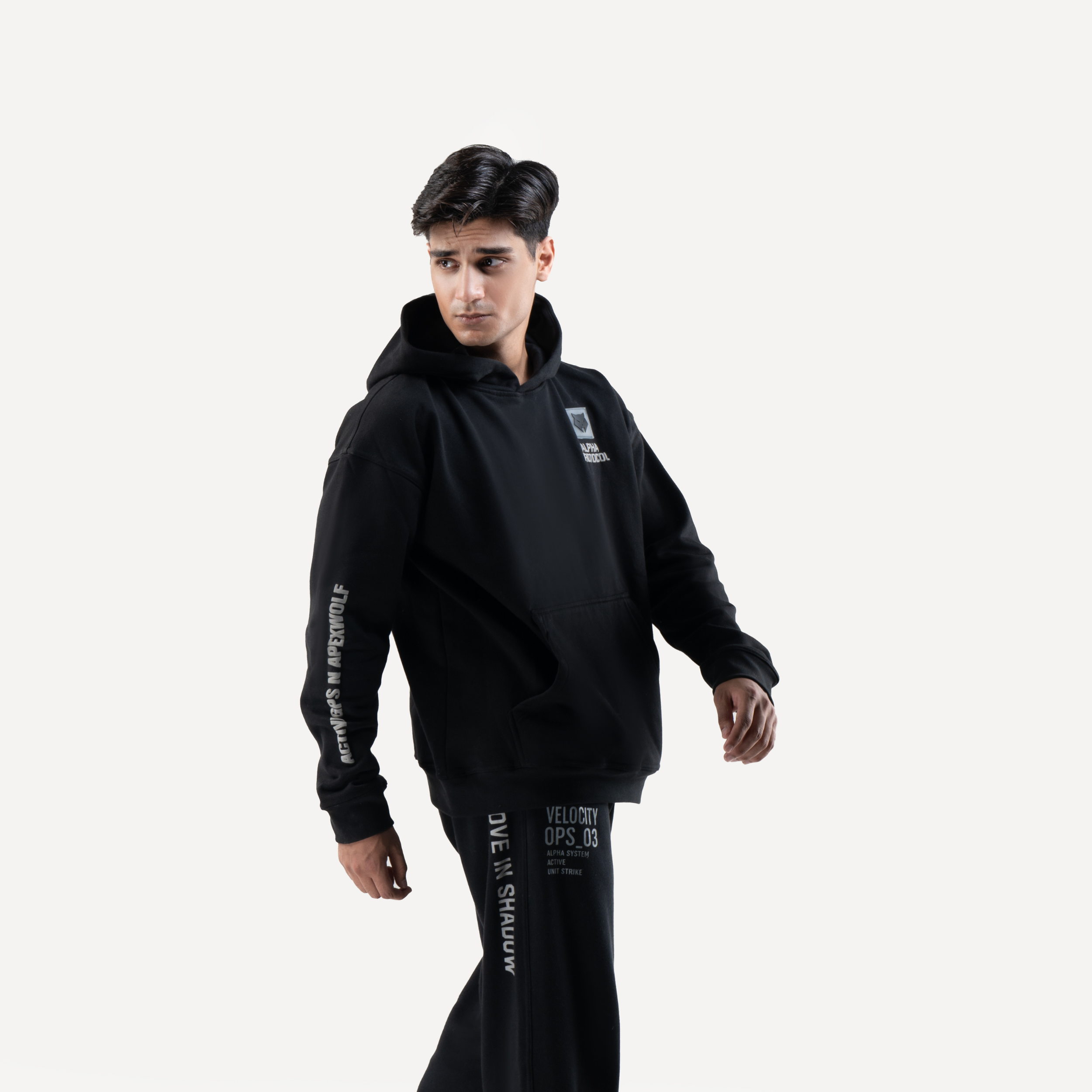 ALPHA PROTOCOL TOP — WAR BLACK - Acid.ca Streetwear