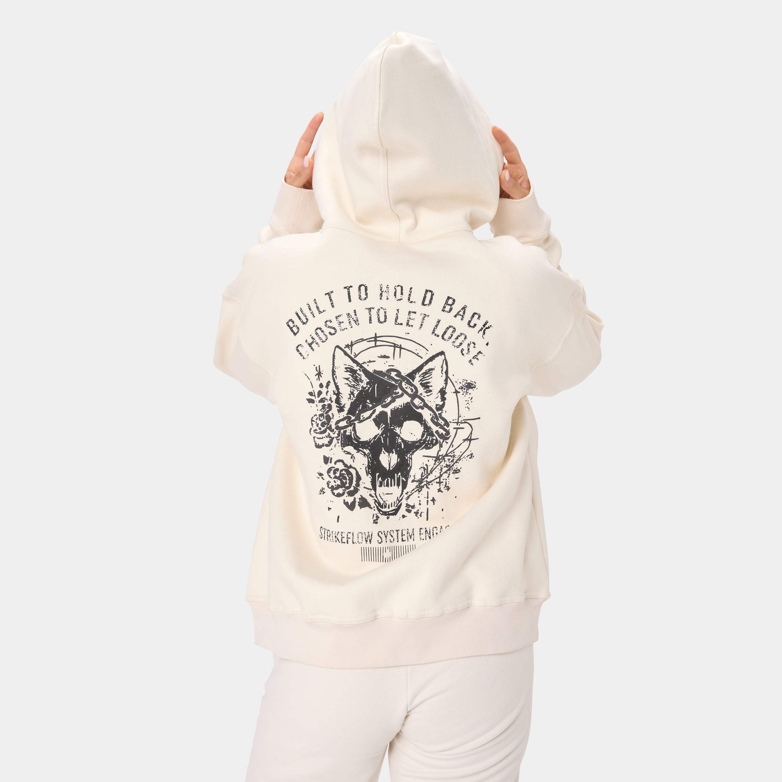 LOCKFEM_05 HOODIE — TACTICAL BEIGE - Acid.ca Streetwear
