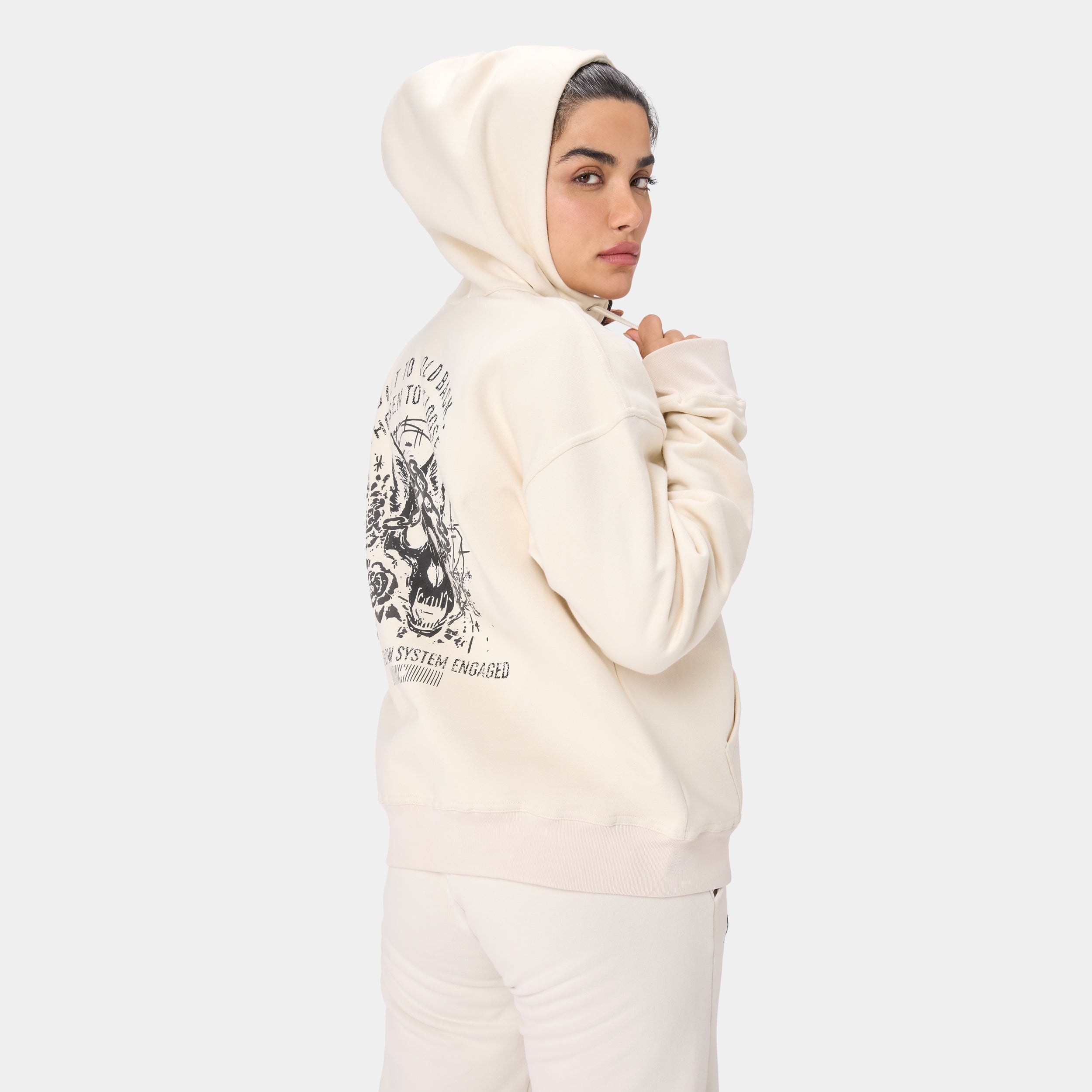 LOCKFEM_05 HOODIE — TACTICAL BEIGE - Acid.ca Streetwear